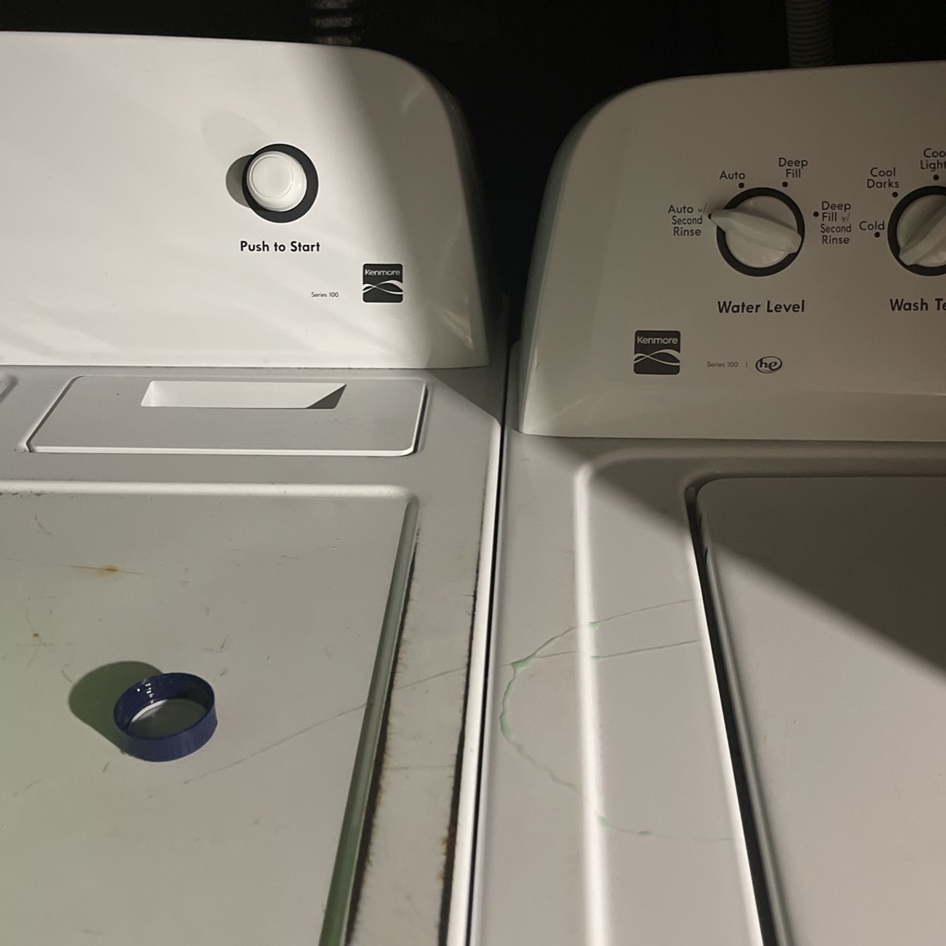 KENMORE WASHER AND DRYER (ELECTRIC)