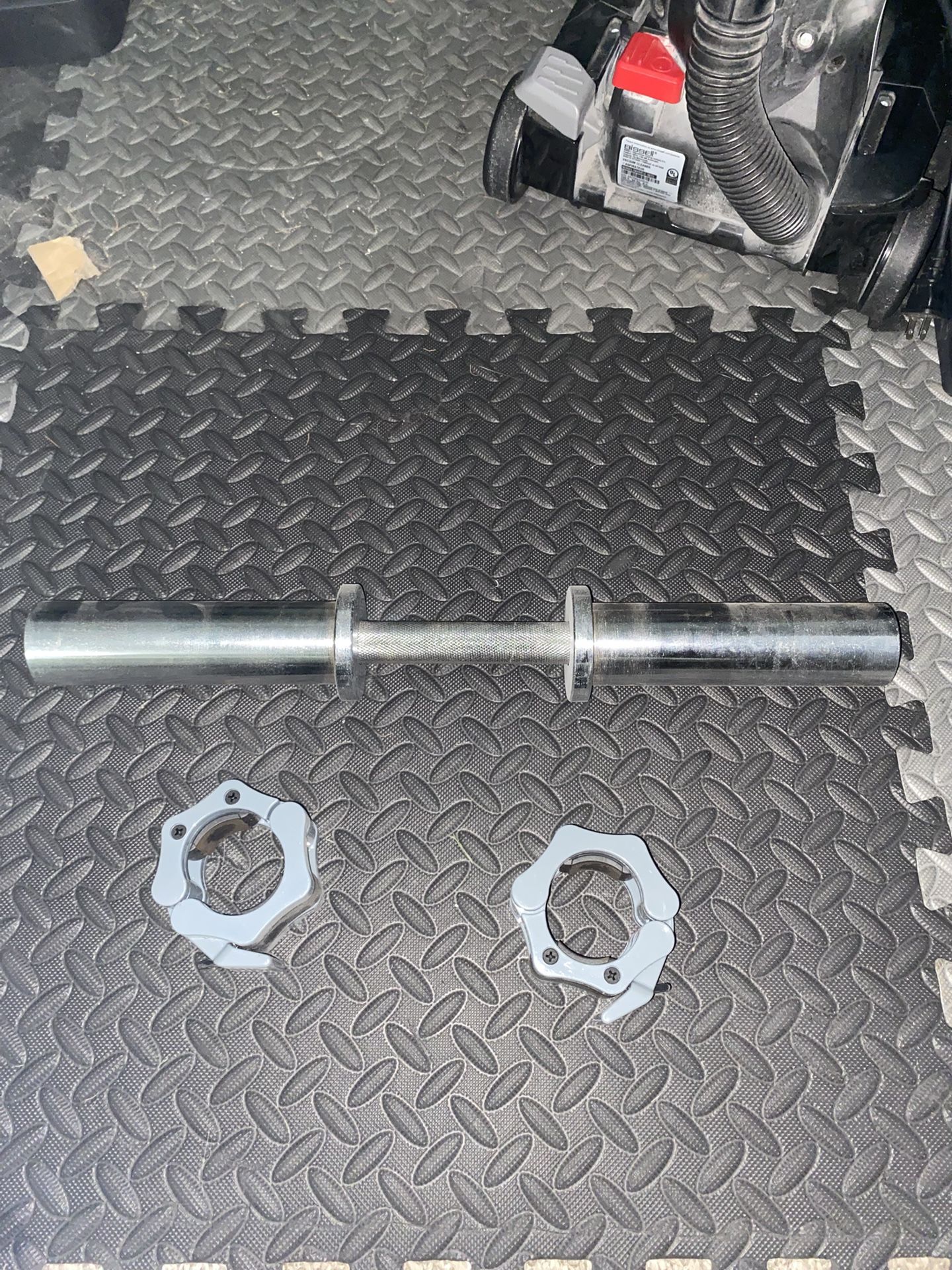Adjustable Dumbbell Handle With Clips