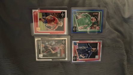 Four of some of the finest World Cup soccer players. Two being rated rookies!