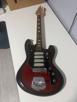Vintage 1960s Prestige 4-Pickup Electric Guitar – MIJ Japan – Kawai – Restoration