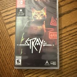 New Sealed  Stray Nintendo Switch Game 