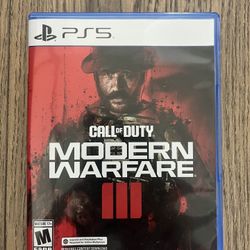 Call Of Duty Modern Warfare 3 Ps5