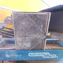 Chicago Electric Power Tool. Wet Tile Saw