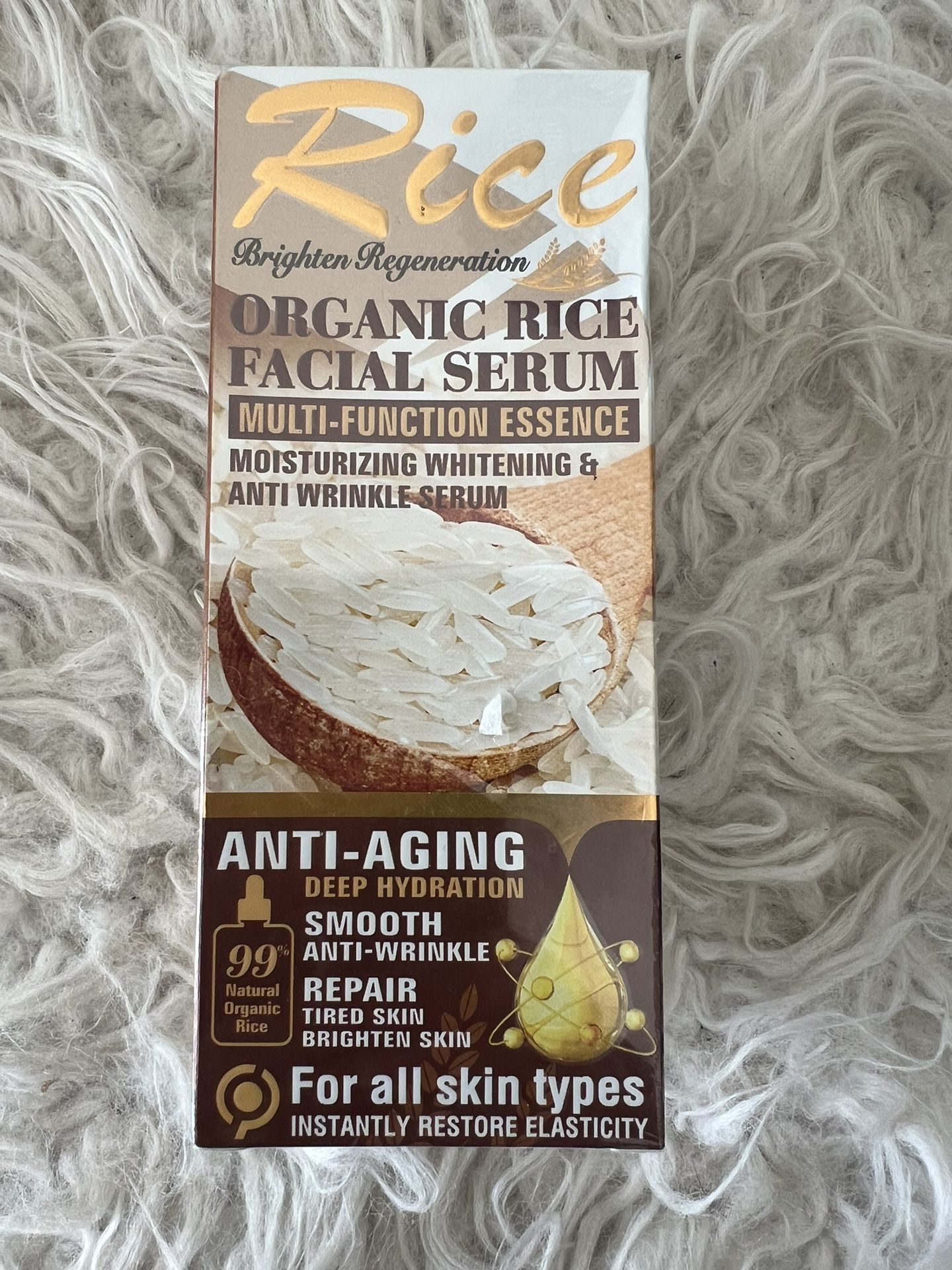 Rice Brighten Regeneration ORGANIC RICE FACIAL SERUM