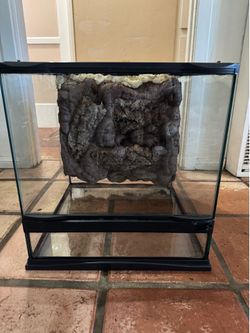 Zoomed 18x18 Glass Reptile Habitat