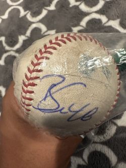 Dodgers Brustar Grateral Autograph