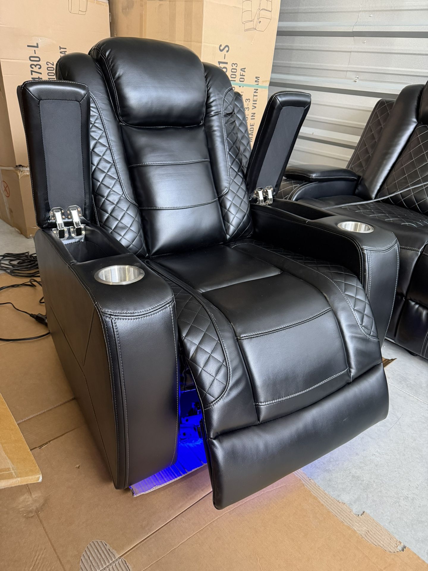 Brand New Power Reclining Theater Chairs