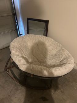 Papasan Chair with Cushion
