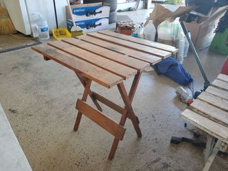 Fold up small tables