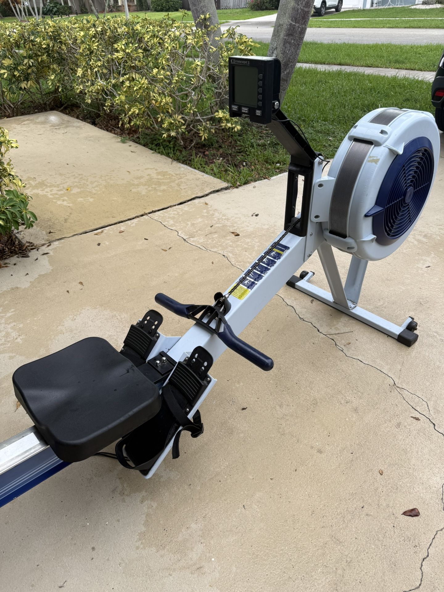 Rower machine concept 2