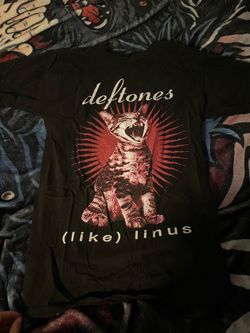 Deftones cat t shirt