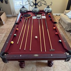 Pool Table - Billiard Table - Mesa De Billar
