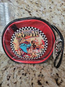 Mary Engelbreit Round Zip Pouch Queen New