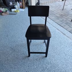 One Wooden Bar Stool $10