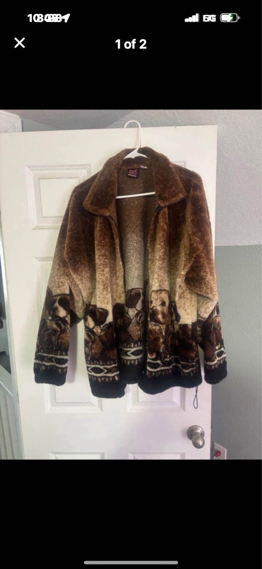 Vintage 90s Dog Jacket