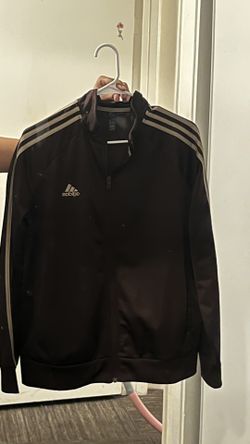 Adidas Brown Tracksuit Zip Up