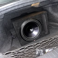 12 Inch Sub With Amp And Bass Control Knob