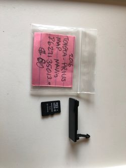 Toyota Prius SD card