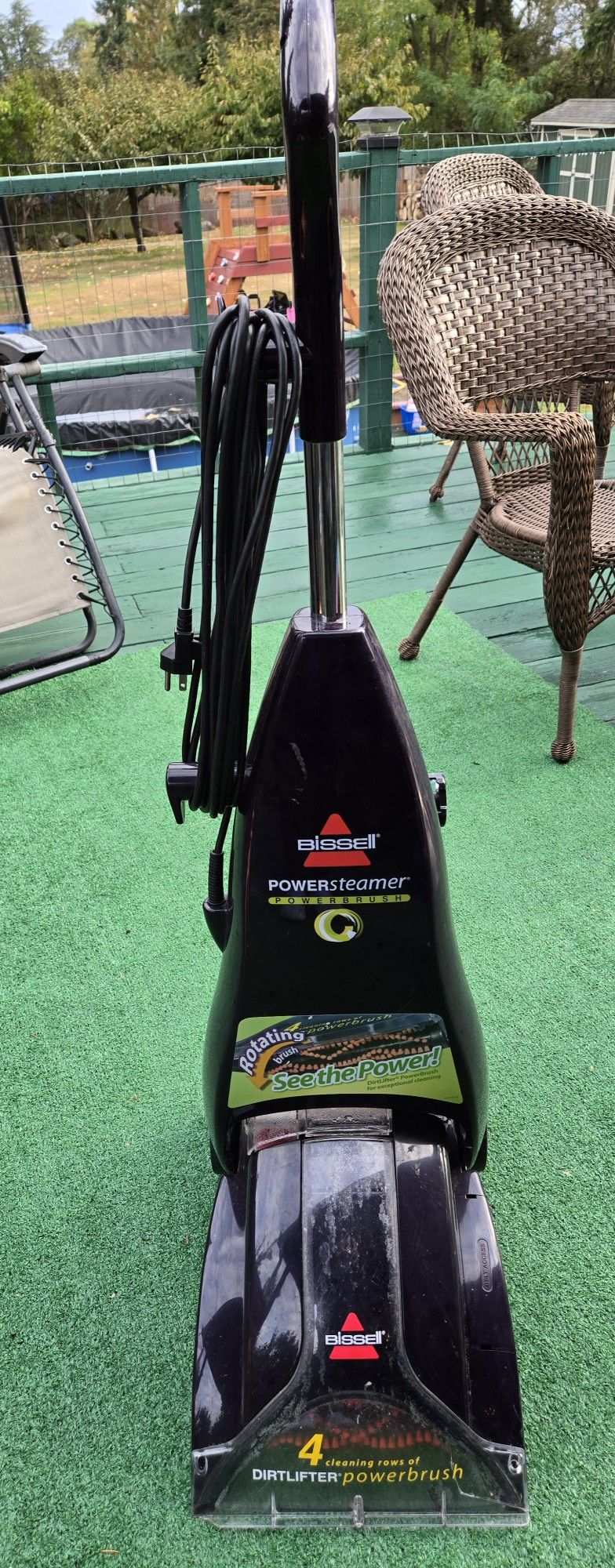 CARPET WASHER BISSELL POWER STEAMER POWER BRUSH