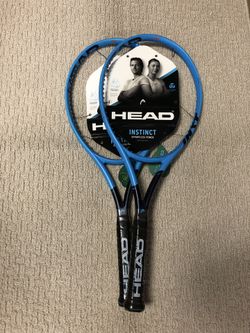 2X NOS Head Graphene 360 Instinct MP Tennis Racquet Grip Size 4 3/8