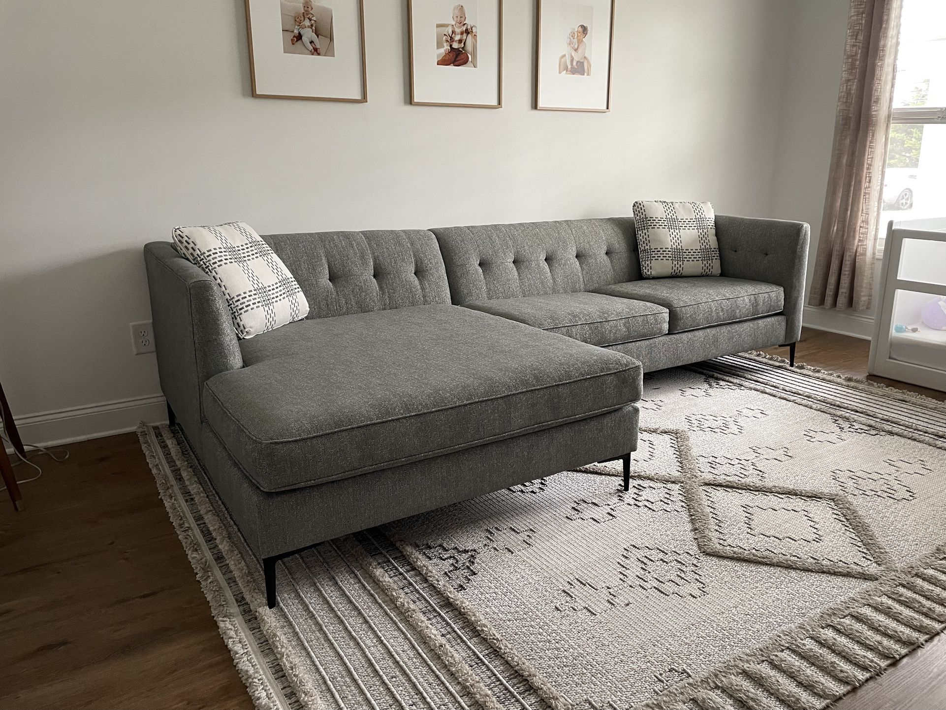 Sectional Sofa Couch with Chaise