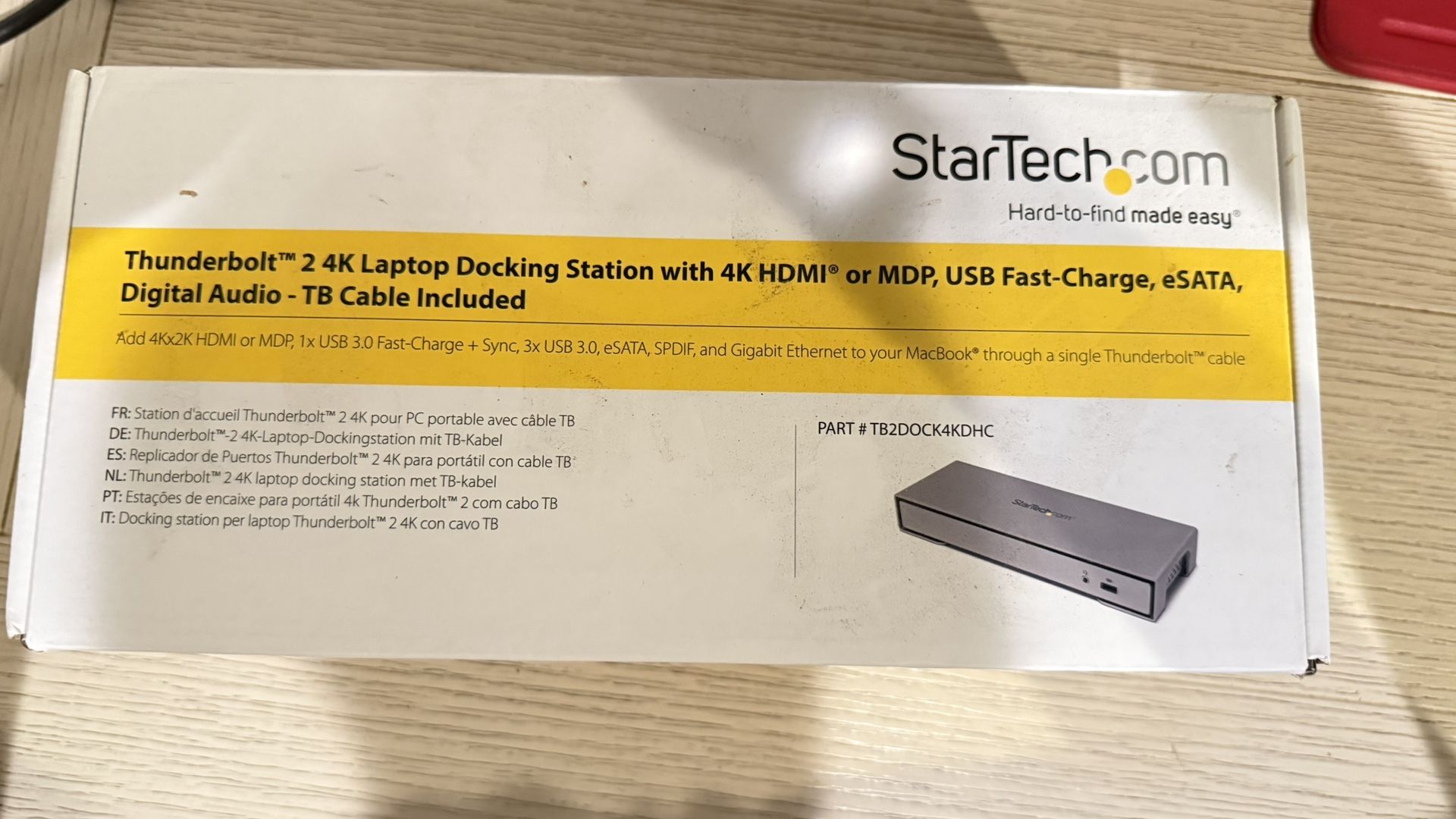 Startech 4K Docking Station