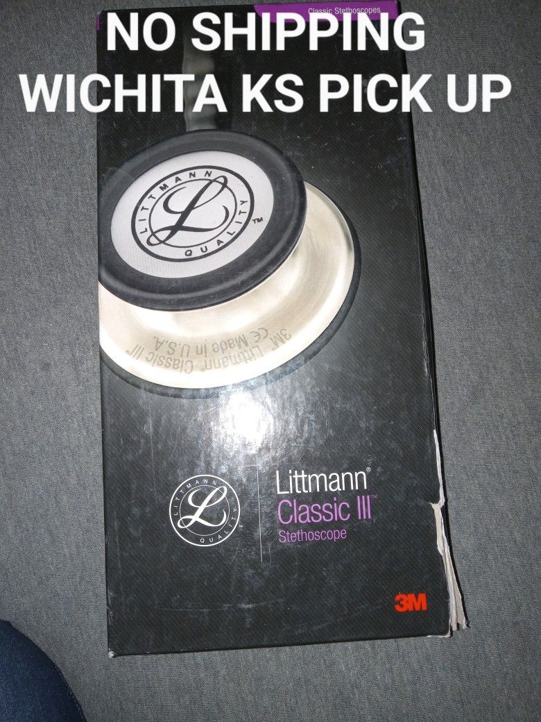 **BRAND NEW** In Box ~ STETHOSCOPE --- LITTMAN CLASSIC III