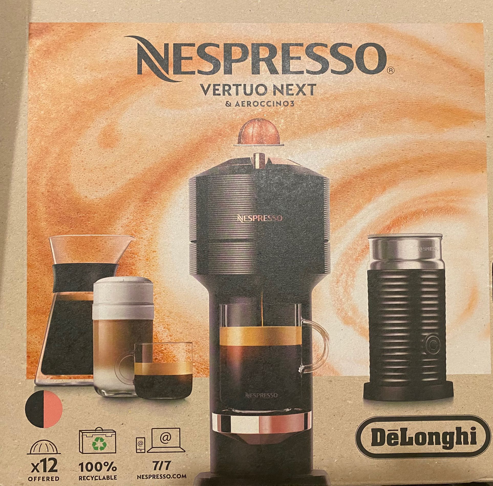 Nespresso Vertuo Premium Rose Gold