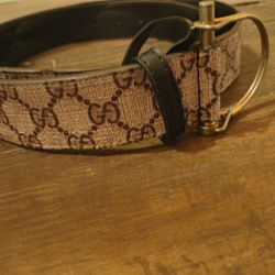 46 In Gucci Belt "Real" 