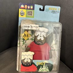 *RARE* 2004 South Park Sealed "Chef" Figure - Mirage Comedy Central Series 3