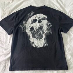 Revenge Smoke Lightning Tee Black Size XL Excellent Preowned Rare SS24