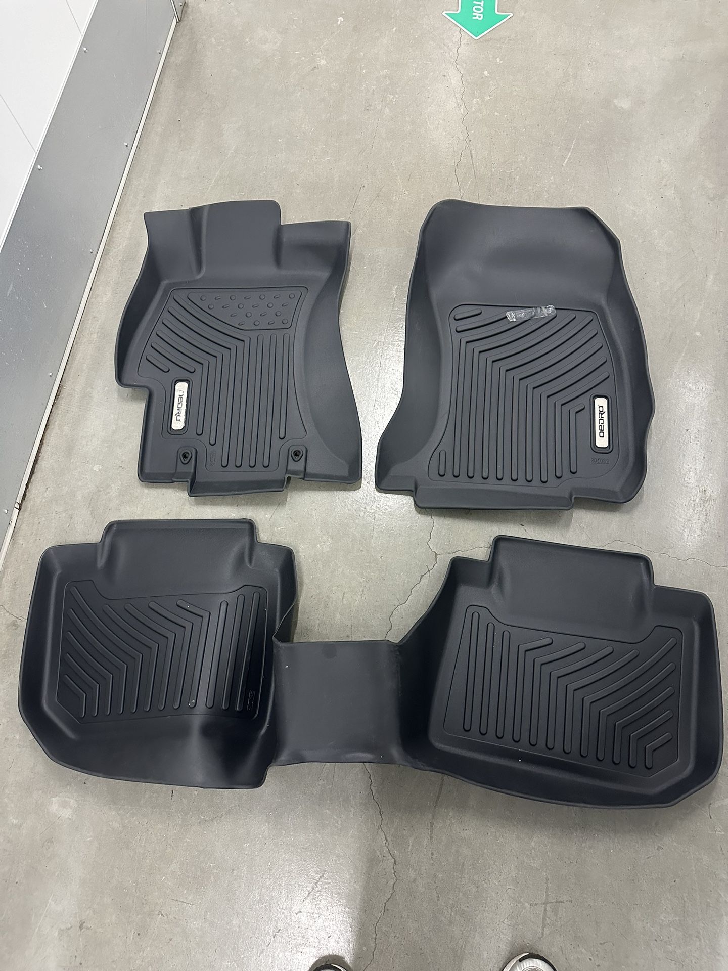  Floor Mats Compatible with 2016-2017 Subaru Crosstrek, 2012-2016 Impreza, 2015-2021 WRX/WRX STi, 2013-2015 XV Crosstrek