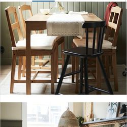 Ikea table and chairs
