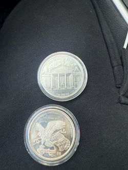 2 silver 1 oz coins