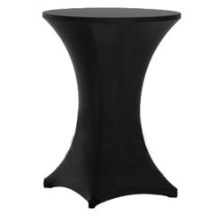 Spandex Table Black Covers (Rent)