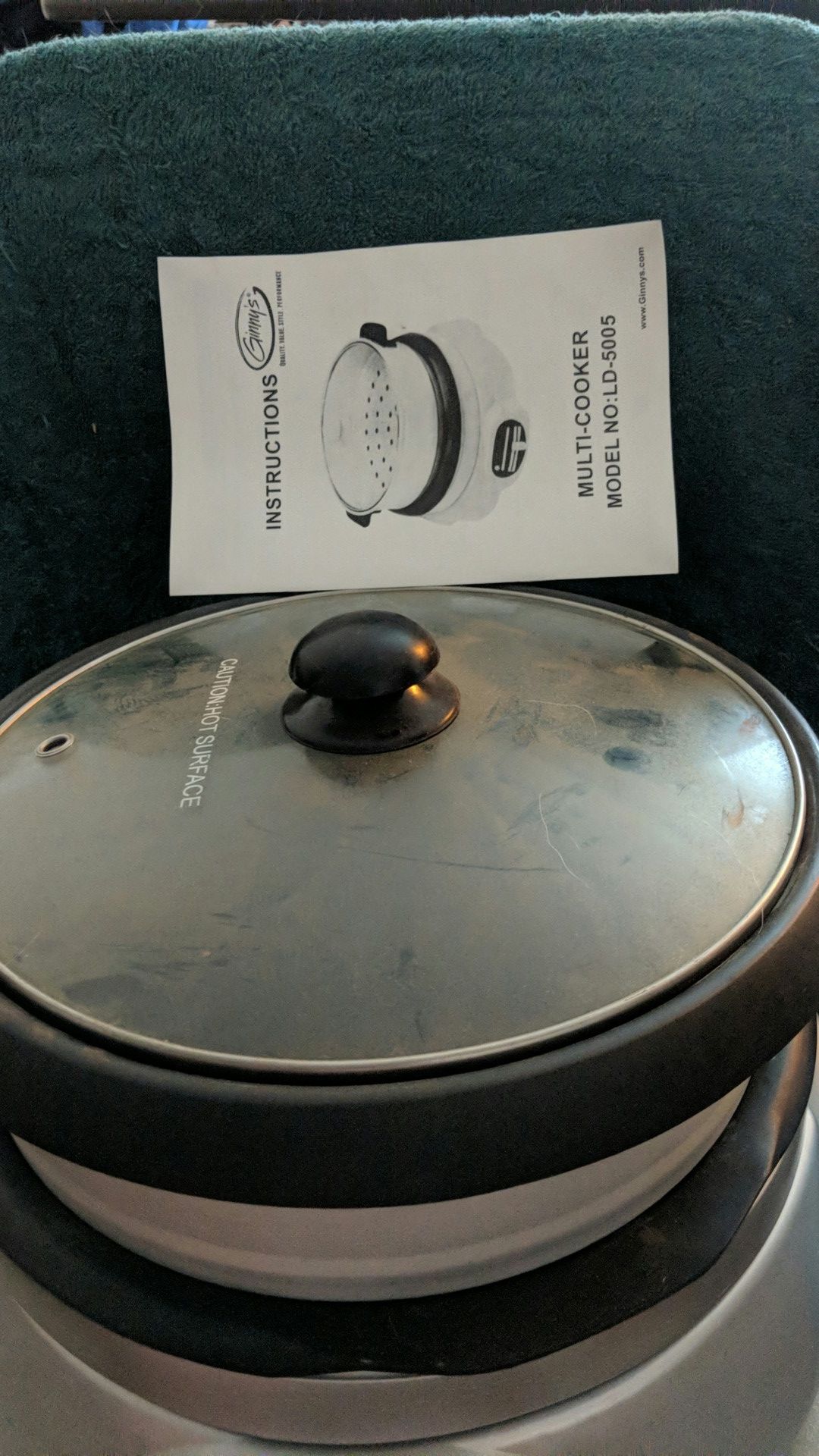 Ginny's Multi-Cooker model # LD-5005