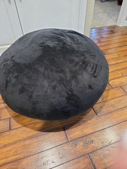 Large Black Bean Bag 