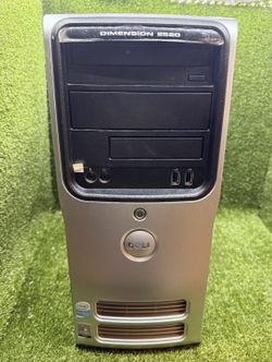 Dell Dimension E520 Desktop Tower PC 2007 Legacy Computer USB VGA Optical Drive