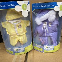 New Our Generation Baby’s Wardrobe For Baby Doll Both For $15