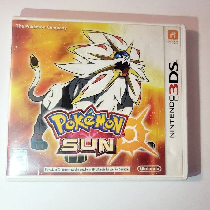 Nintendo 3DS Game Pokemon Sun 