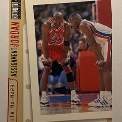 NBA basketball card 1997 Michael Jordan upper deck