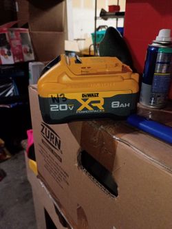 DeWalt 20v XR 8ah