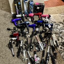 Hair Dryers-hair Straight And Hair Curly Like New 12$ For Each