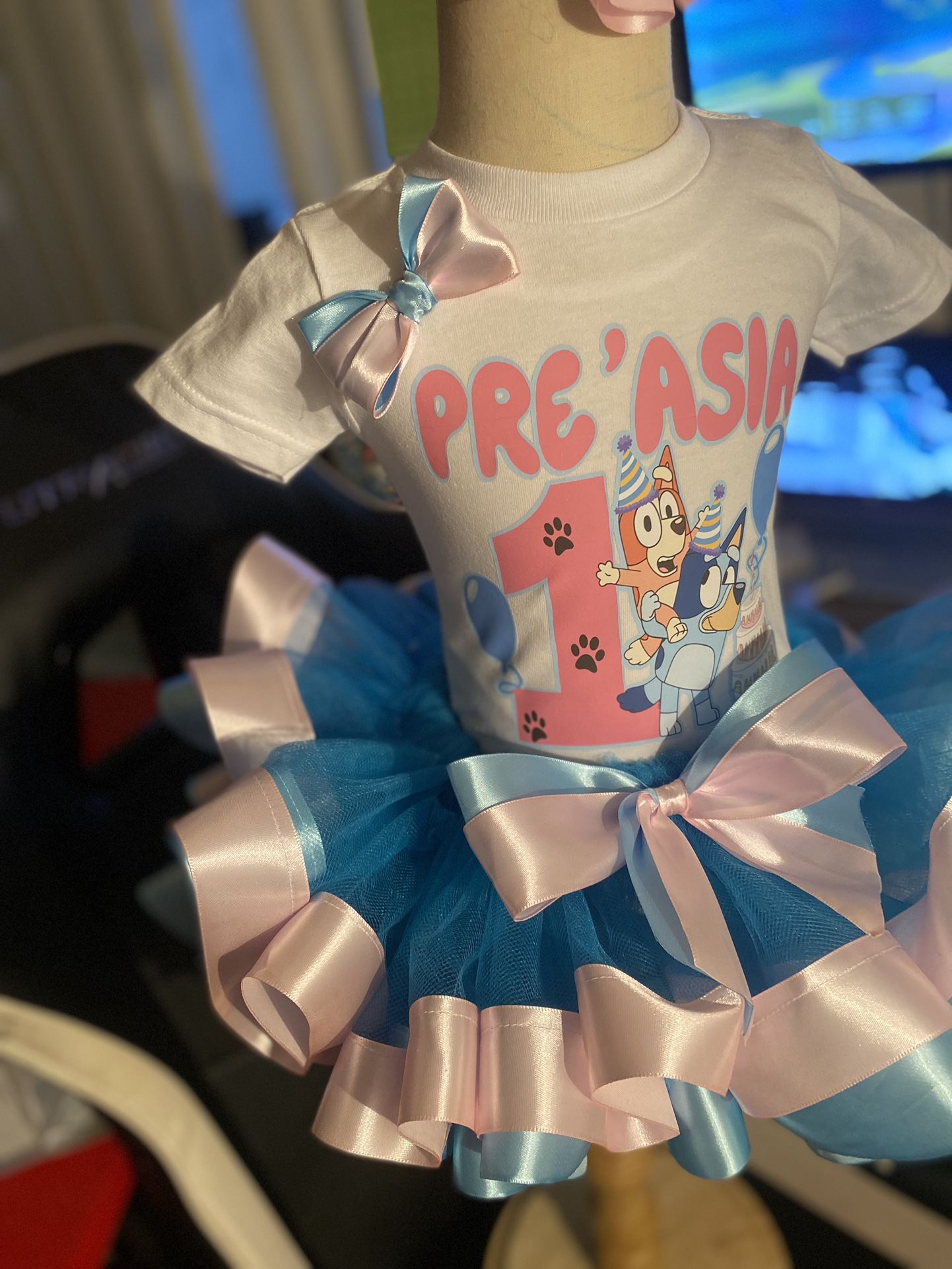 Tutu Set Custom Shirt