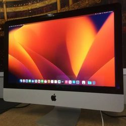 Apple iMac Mid 2017 21.5" i5 8gb 1TB HDD w/Keyboard and Mouse