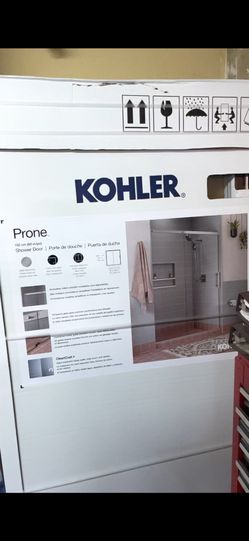 Kohler Frameless Glass Sliding Shower Door 60 Opening 79 High