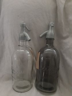 Magnolia Farms antique style seltzer bottle