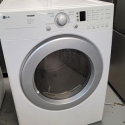 LG Front Loading Washer And Stackable Gas Dryer Set 