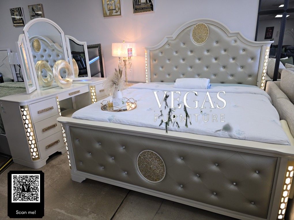 King Bedroom Set 4pc