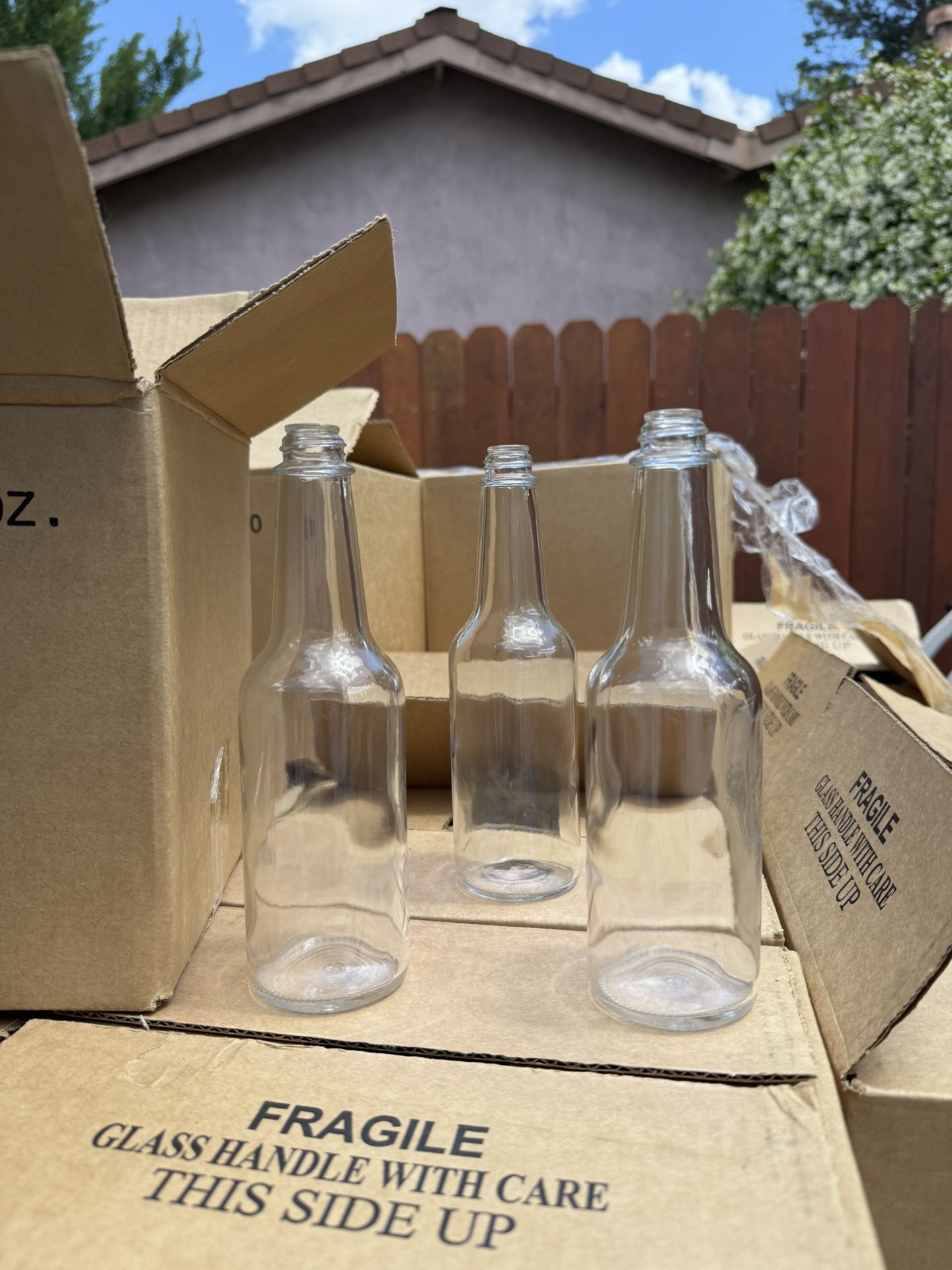 Pallet Of 10oz Glass Bottles